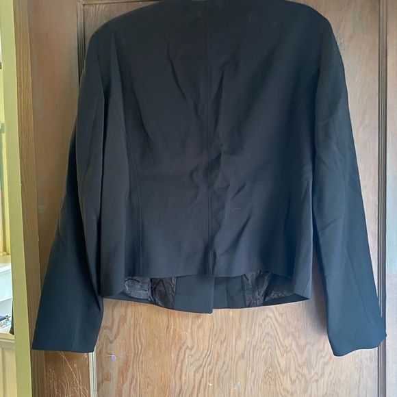 Brooks Brothers Black Italian Wool Women’s Pantsuit Size 14. - Picture 4 of 9